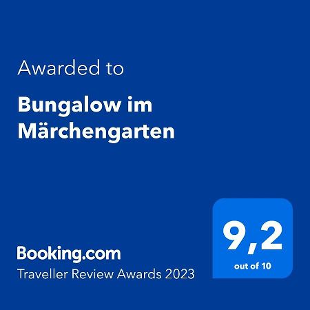 Bungalow Im Maerchengarten Krauschwitz Buitenkant foto